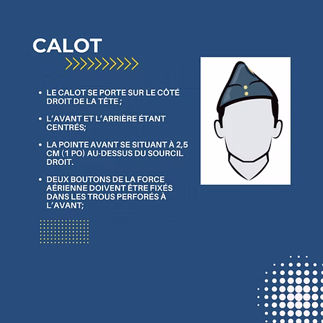 Calot du Programme des cadets